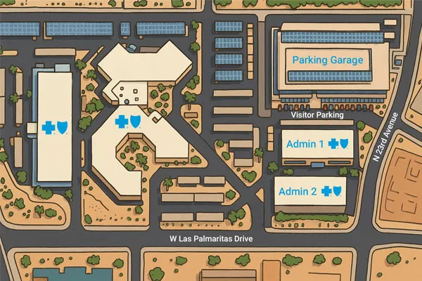 Blue Cross® Blue Shield® of Arizona Map